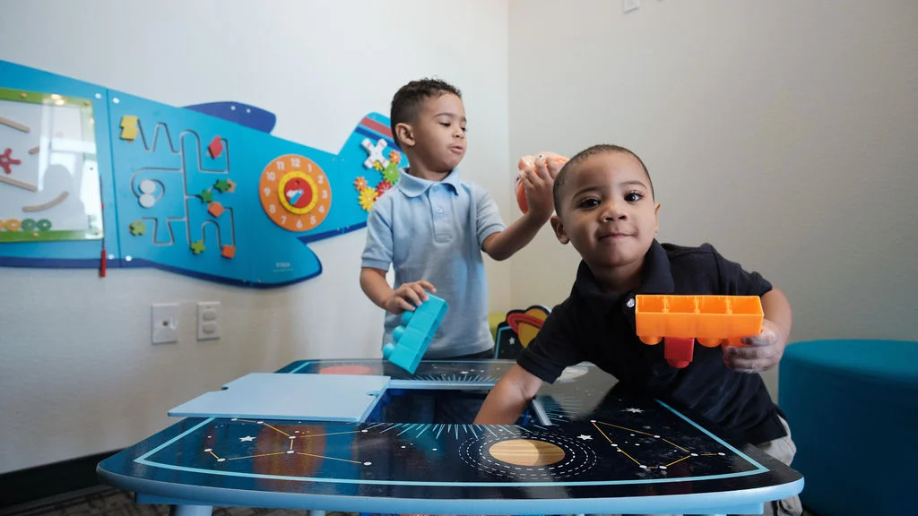 happy-little-boys-playroom-aviator-pediatric-children's-dentistry-Watauga-TX